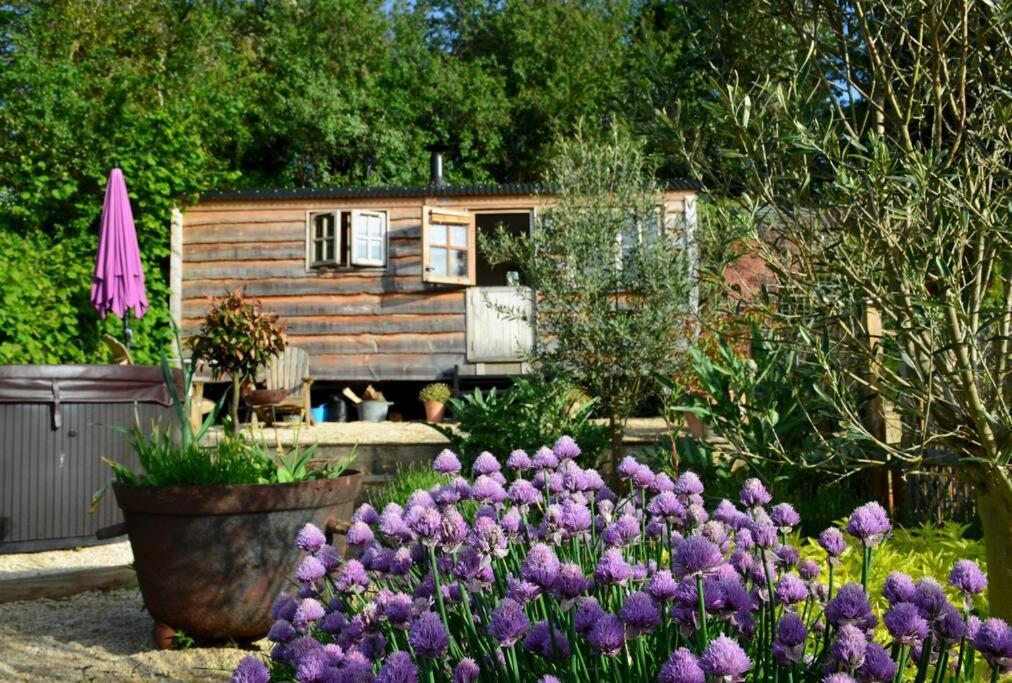Luxury, Rural Shepherds Hut With Hot Tub Nr Bath Μπρίστολ Εξωτερικό φωτογραφία