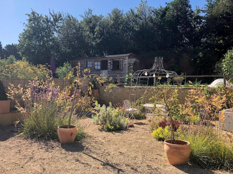 Luxury, Rural Shepherds Hut With Hot Tub Nr Bath Μπρίστολ Εξωτερικό φωτογραφία